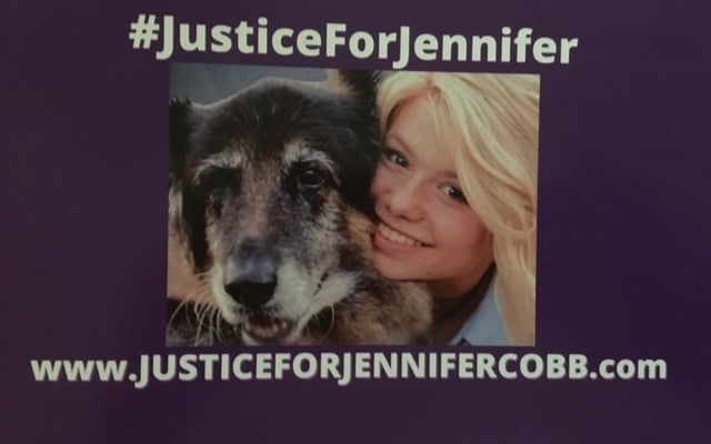 justiceforjennifer bumper sticker