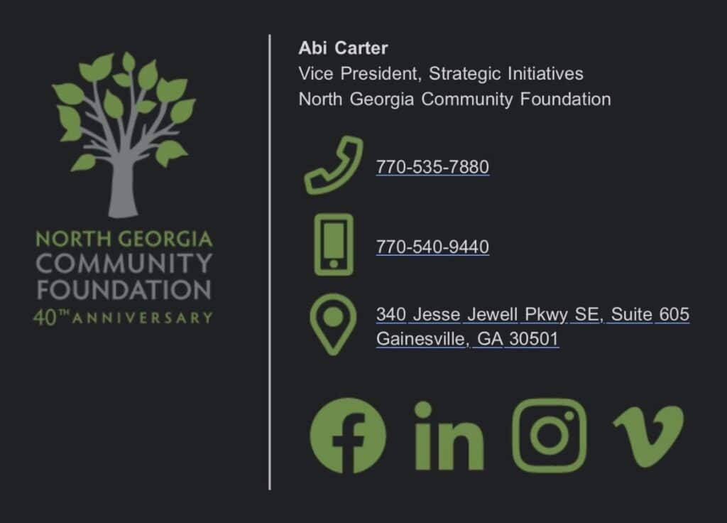 J4J Foundation Info